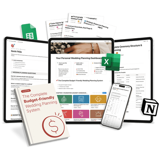 The Complete Budget - Friendly Wedding Planning System plannr plannr.co