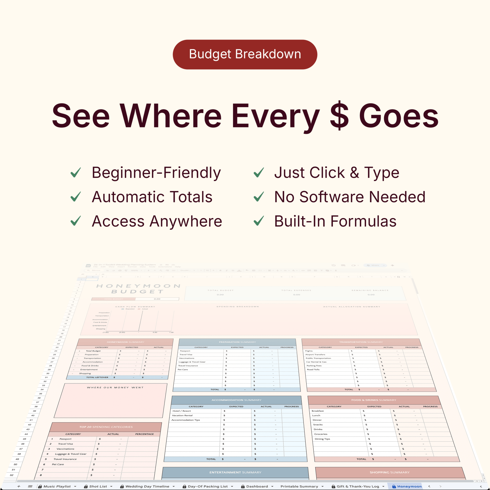 The Complete Budget - Friendly Wedding Planning System plannr plannr.co