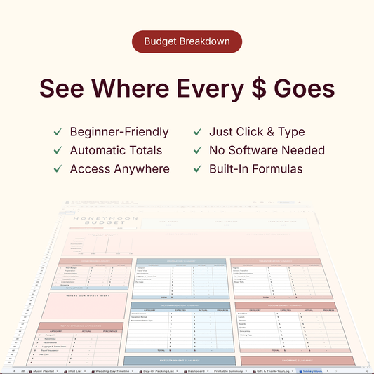 The Complete Budget - Friendly Wedding Planning System plannr plannr.co